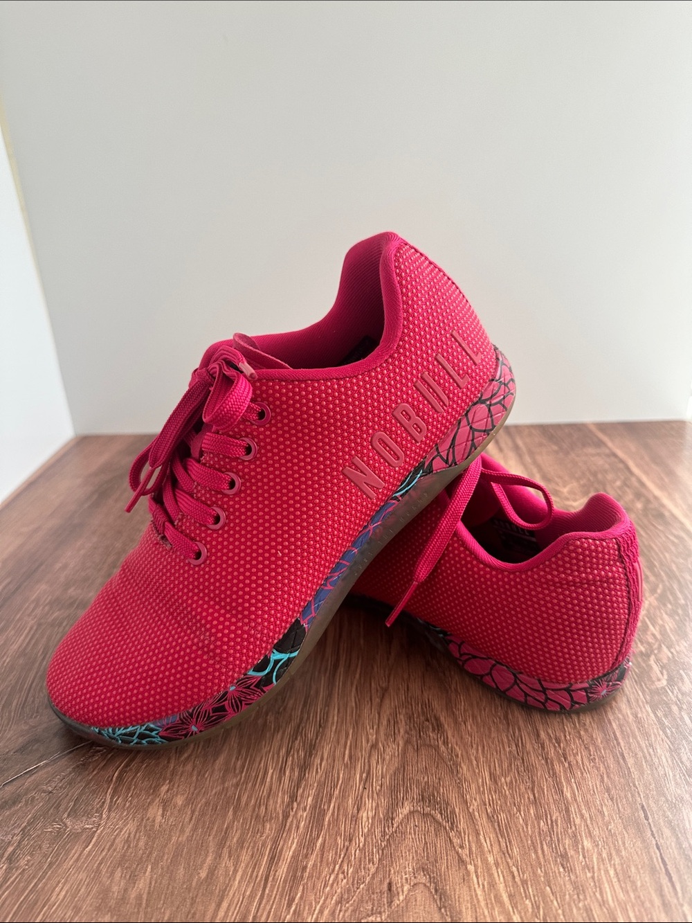 NOBULL Magenta Succulent Sneakers (hard to find) - Like New